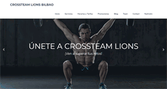 Desktop Screenshot of crossteamlions.com